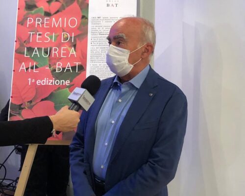 Il Presidente dell’AIL-BAT ing. Vito Leonetti illustra le finalità che persegue l’Associazione
