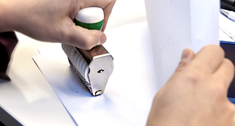 Corrispondenza in entrata_timbratura